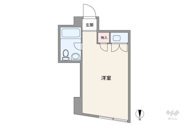 ローゼンハイム（住吉町）:間取り図面