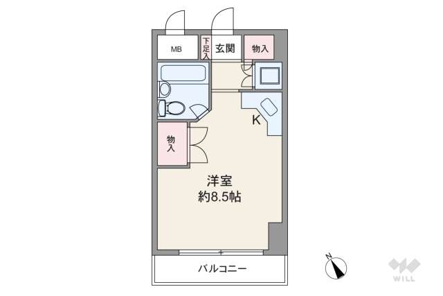 メゾン・ド・レジャンド:間取り図面