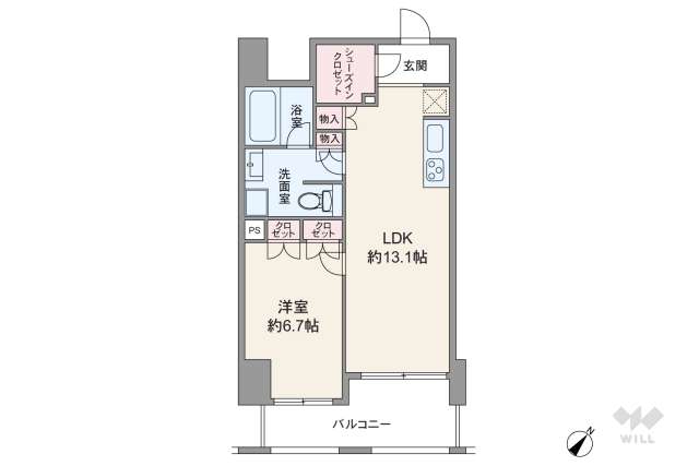 グランスイート神宮前:間取り図面