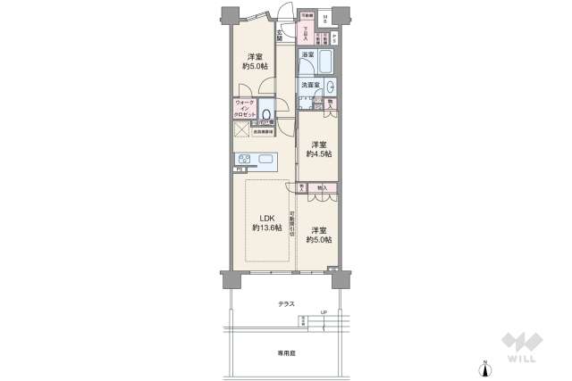 オープンレジデンシア桜山ヒルズ:間取り図面