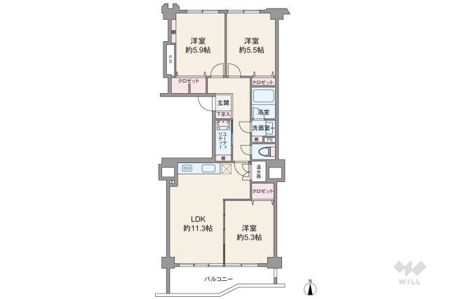 シーアイマンション本郷:間取り図面