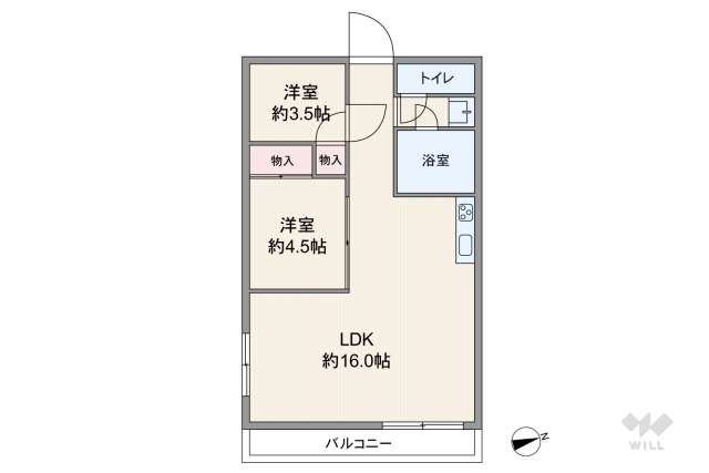 メゾン振甫:間取り図面