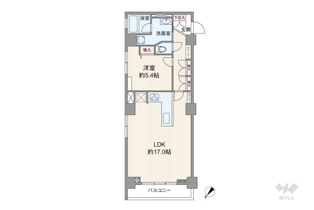 秀和高輪レジデンス:間取り図面