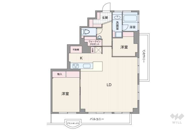 東急ロワール駒沢:間取り図面