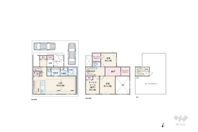 大田区久が原4丁目 一戸建て:間取り図面