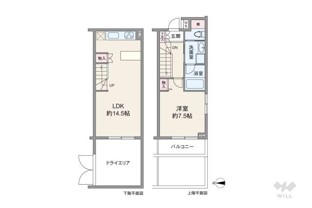 アルファステイツ世田谷一丁目:間取り図面