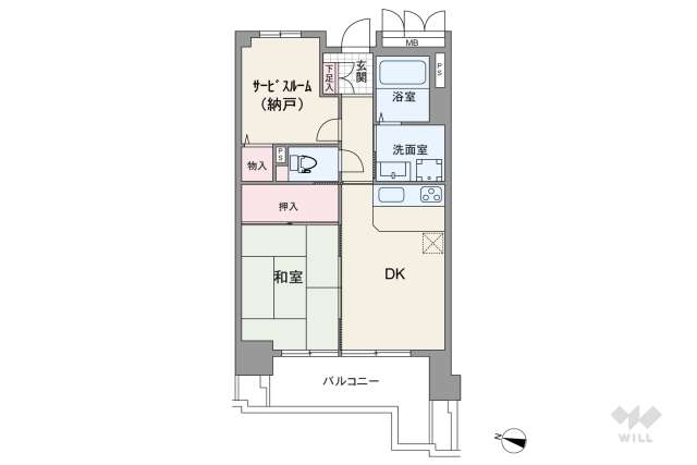 ライオンズマンション新大阪第6:間取り図面