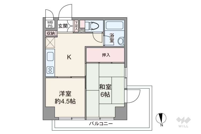 浅草寿町ダイヤモンドマンション:間取り図面