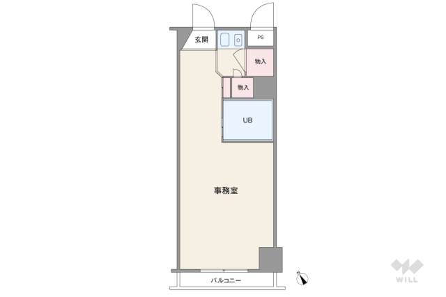 ダイアパレス伏見:間取り図面