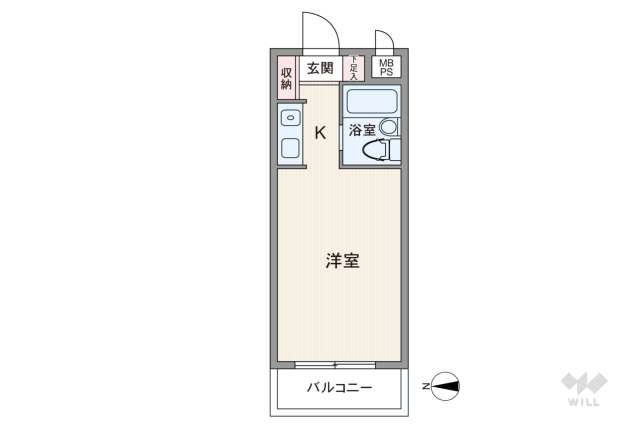 ペガサスマンション経堂:間取り図面