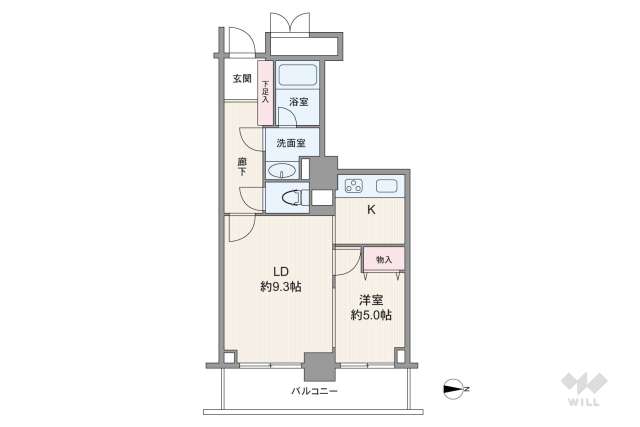 アイタウン・レピア:間取り図面