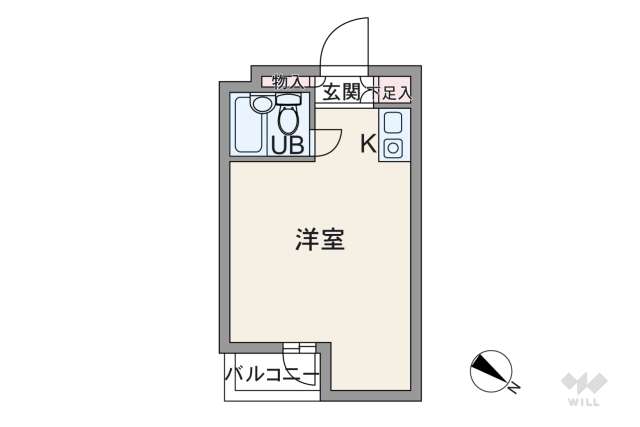 トップ成増:間取り図面
