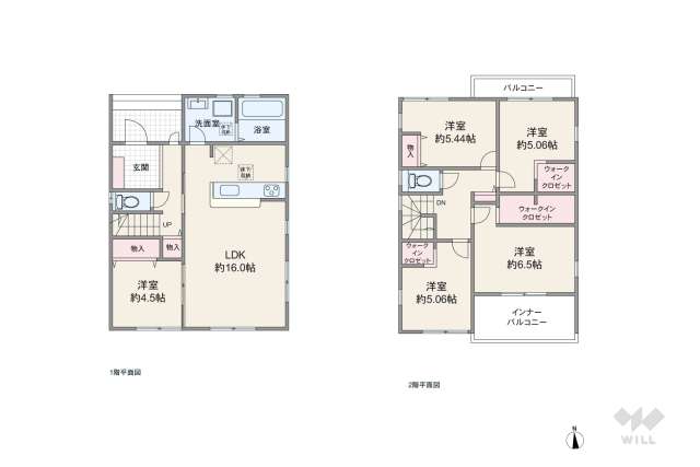 春日井市中央台6丁目 一戸建て:間取り図面