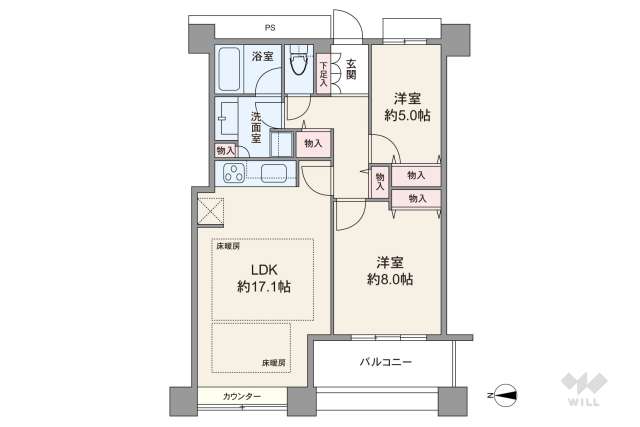 東京シーサウスブランファーレ:間取り図面