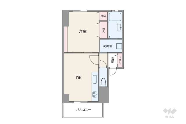 サンコート東御影:間取り図面