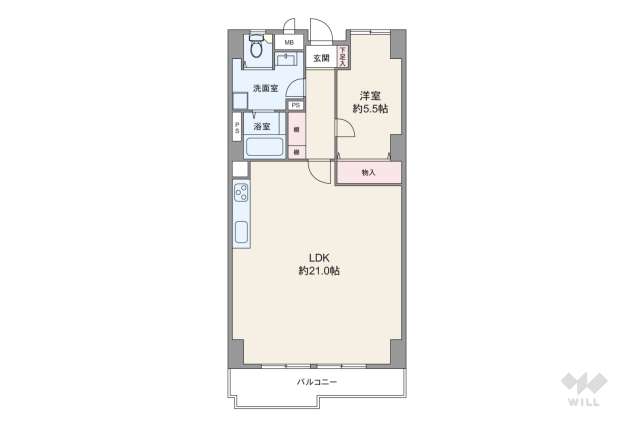 茨木グランドハイツ:間取り図面