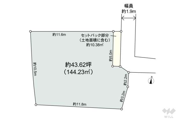 品川区南品川2丁目 土地:間取り図面