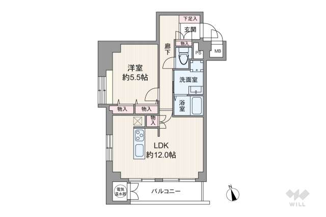 南馬込セントラルパレス:間取り図面
