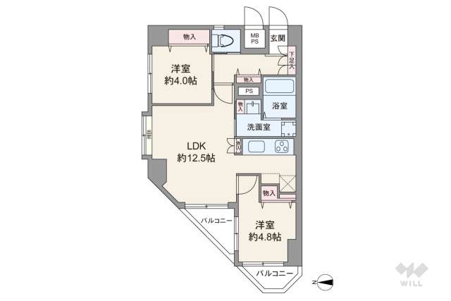 ライオンズマンション川口栄町:間取り図面
