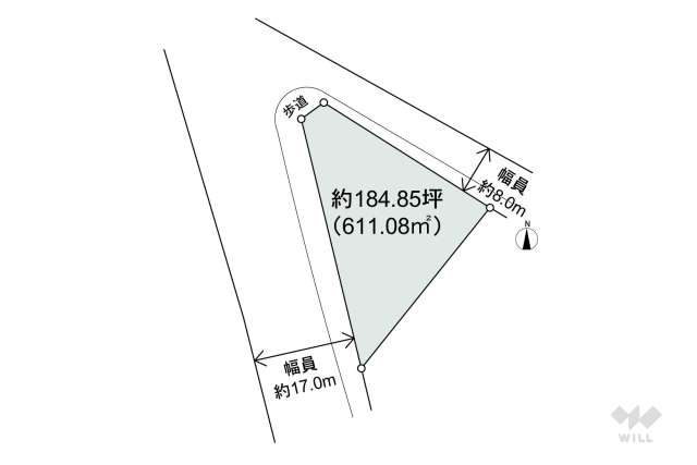 名古屋市名東区新宿1丁目 土地:間取り図面