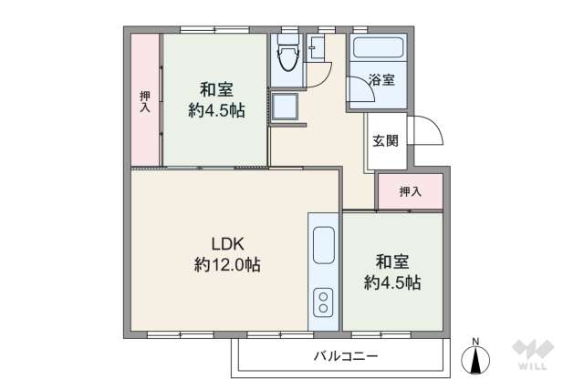 830201Rの間取り図