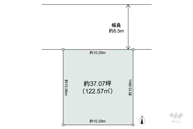 名古屋市名東区高柳町 土地:間取り図面