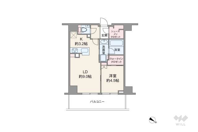 ルフォン不動前:間取り図面