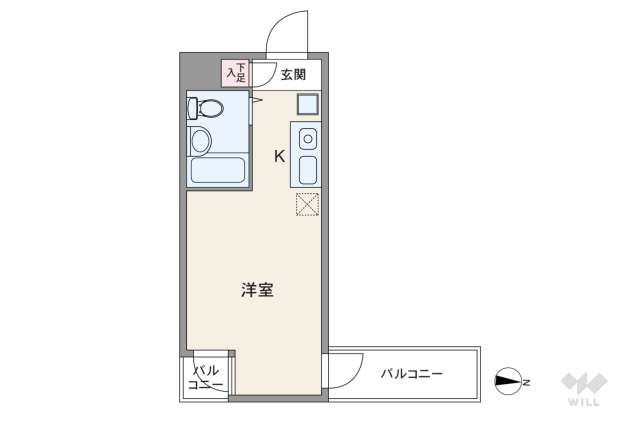 メゾンドセリバテール:間取り図面