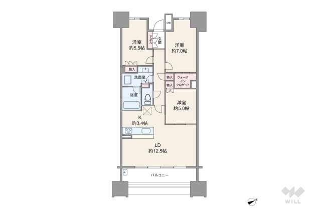 ザ・パークハウス名古屋:間取り図面