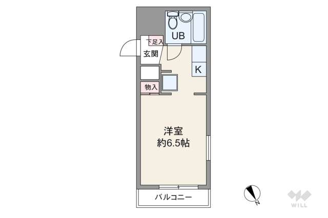 メゾンドルウィール:間取り図面
