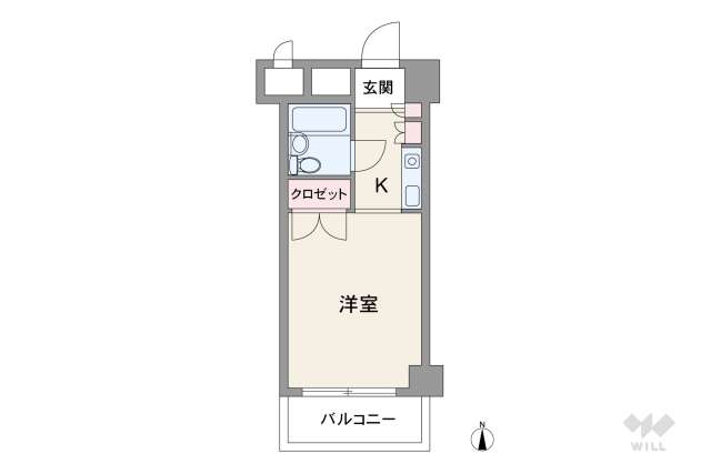 メゾン・ド・コンフォール:間取り図面