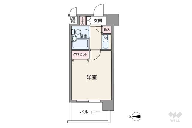 ダイアパレス上前津:間取り図面