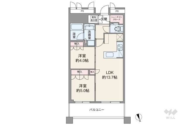 勝どきザタワー:間取り図面