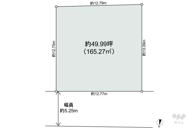港区南麻布3丁目 土地:間取り図面