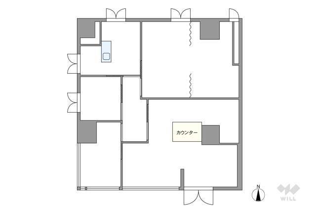アピア2 シティライフ逆瀬川2:間取り図面
