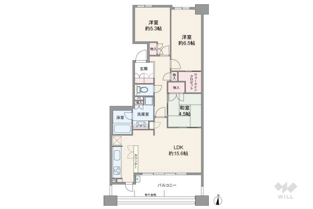 サンクレーア小幡城南:間取り図面