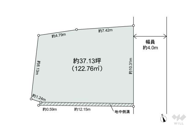宝塚市安倉南4丁目 土地:間取り図面