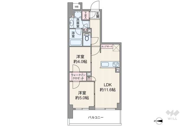 レグノスイート三軒茶屋:間取り図面