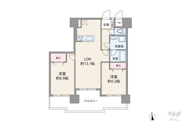 ライオンズマンション正木:間取り図面