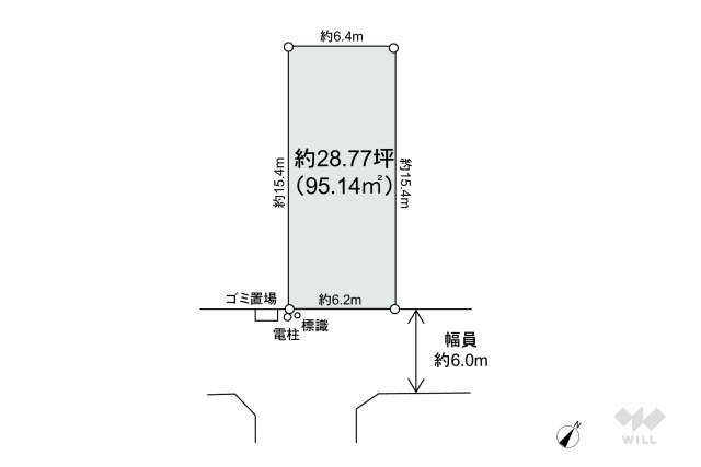 川口市弥平1丁目 土地:間取り図面