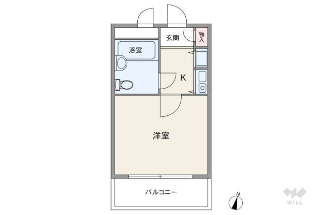 アサカシオン大岡山:間取り図面