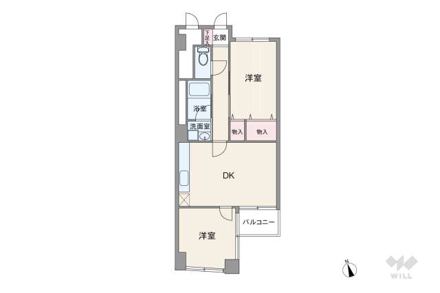 金子ビル:間取り図面
