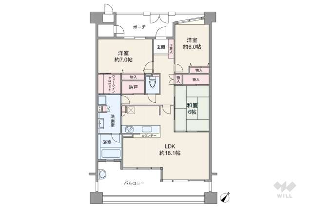 837962Rの間取り図