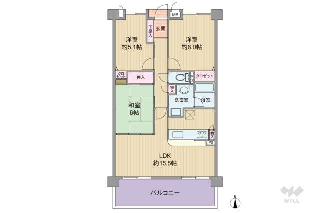 838202Rの間取り図