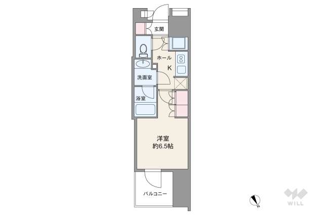 プラウド五反田:間取り図面