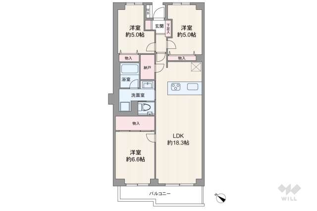北品川ホームズ:間取り図面