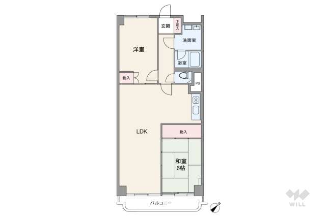 西大井ダイヤマンション:間取り図面