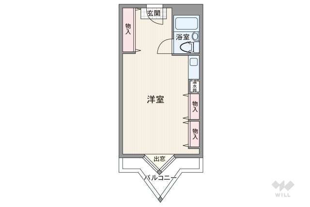栄マンションN棟:間取り図面