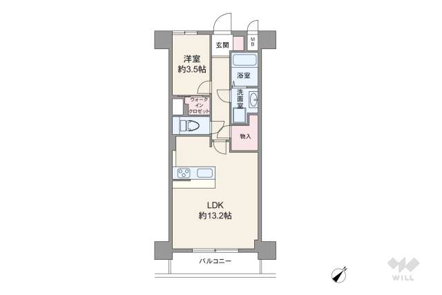 チュリス武蔵小山:間取り図面
