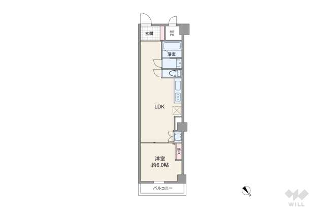 目黒西口マンション2号館:間取り図面